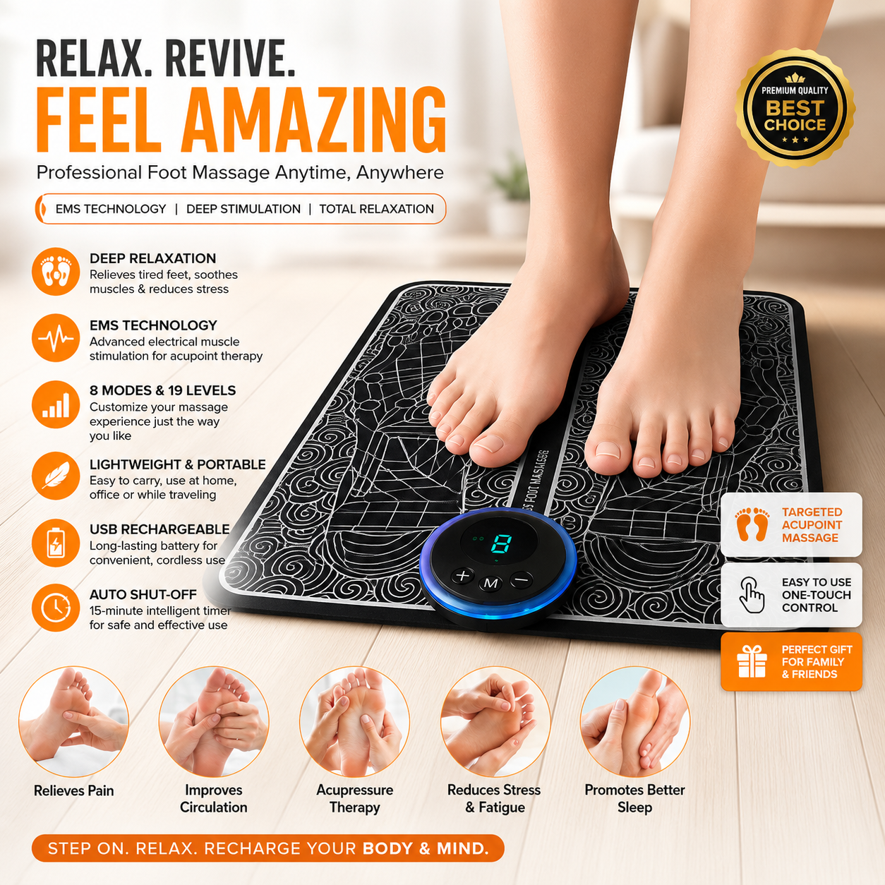 NuroStep Pro™ Walk pain free Feel alive again