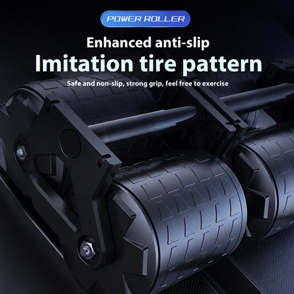 AbRova™ Pro 4-Wheel Automatic Rebound Ab Roller