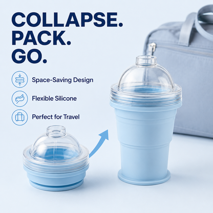Frovia™ Foldable Ice Ball 2in1 Portable Cup