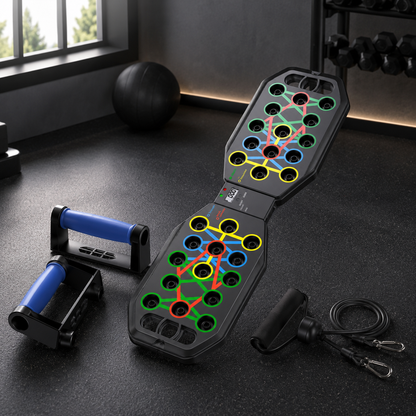 PushPro Multifunctional Training Board With Rope