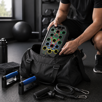 PushPro Multifunctional Training Board With Rope