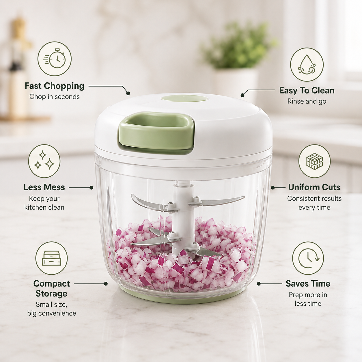 SwiftChop™ Vegetable Chopper