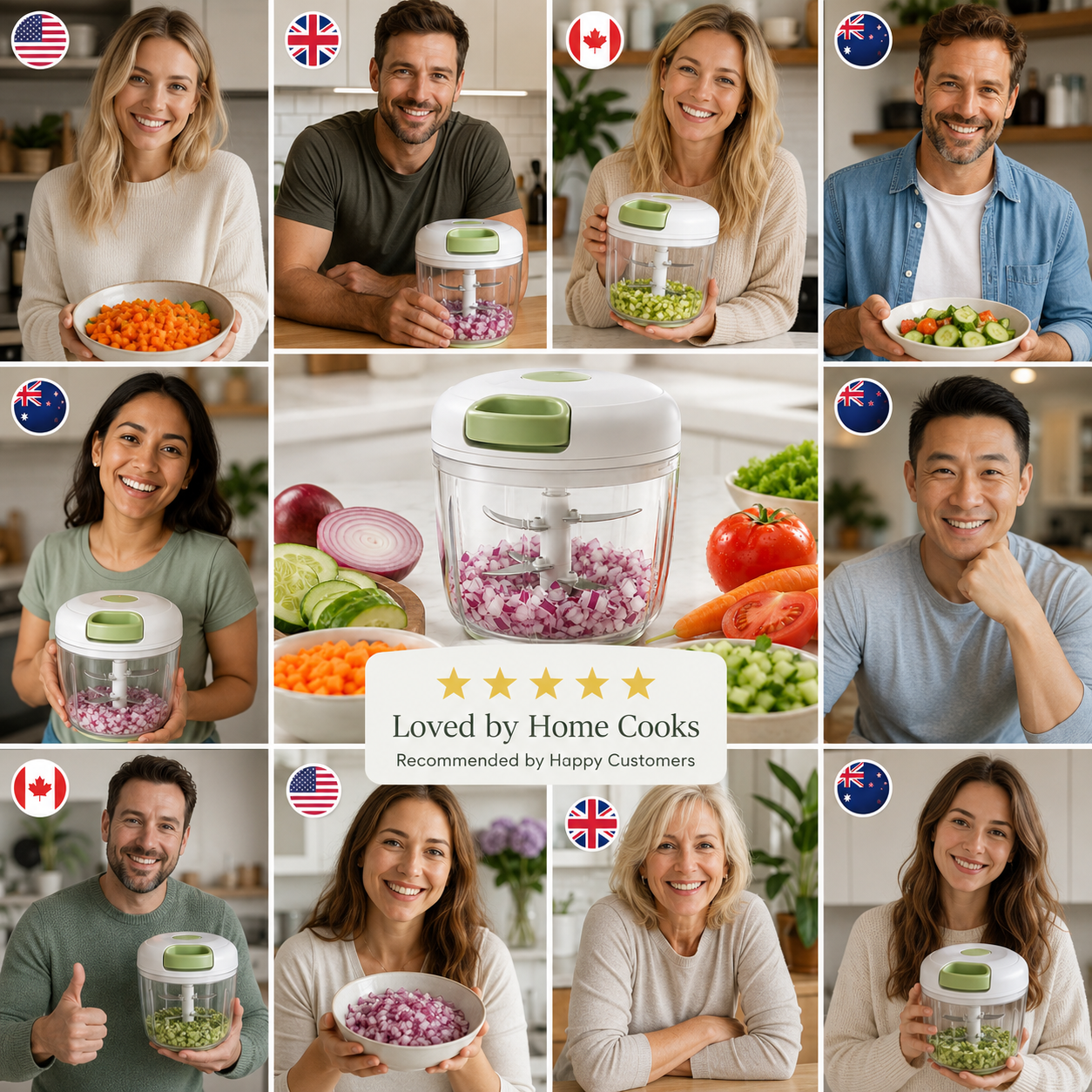 SwiftChop™ Vegetable Chopper