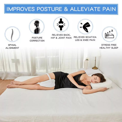 Restora™ Heart Shaped Memory Foam Leg Pillow