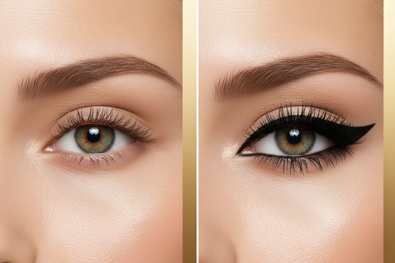 Real Results – Eyeliner Before & After